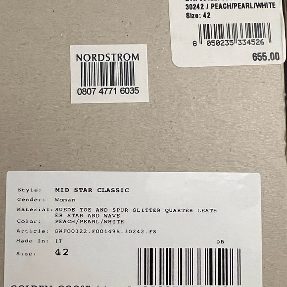 Golden Goose Women’s Mid Star Classic Size 42 - Picture 7 of 11